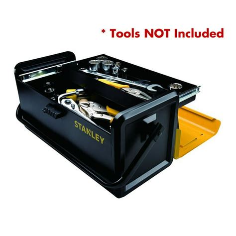 Stanley STST19501 Auto Slide Drawer Metal Tool Box, 19